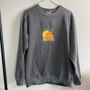 Comfort Colors Embroidered Zion Sweatshirt